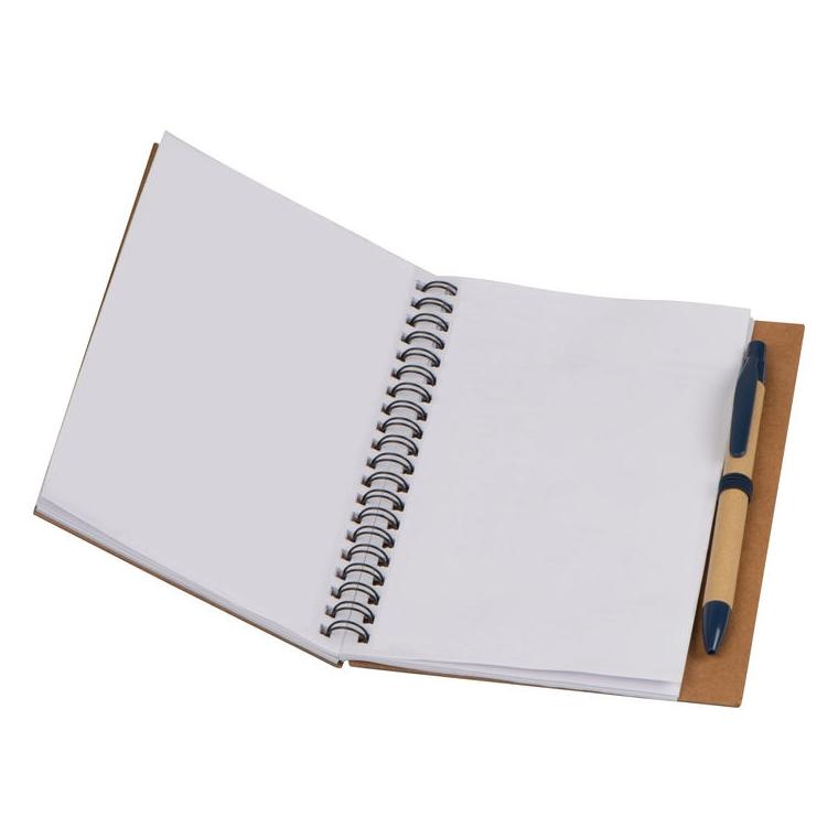 Notes cu spirală Ravenna, A5 Albastru închis