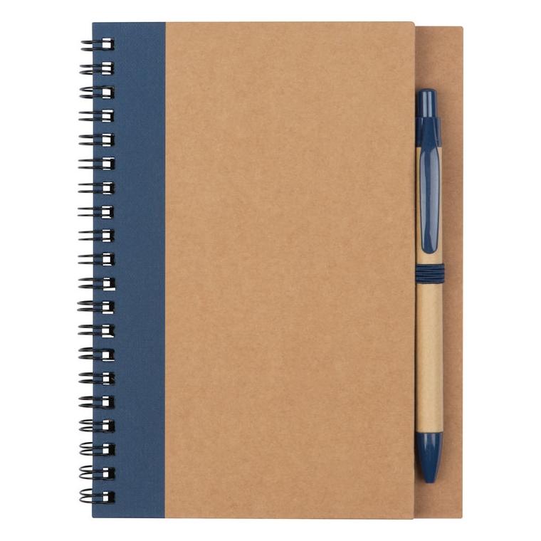 Notes cu spirală Ravenna, A5 Albastru închis