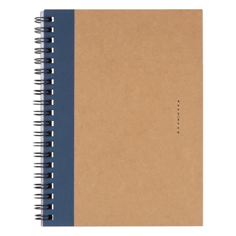 Notes cu spirală Ravenna, A5 Albastru închis