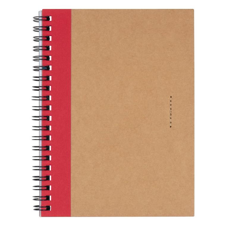 Notes cu spirală Ravenna, A5 Roșu
