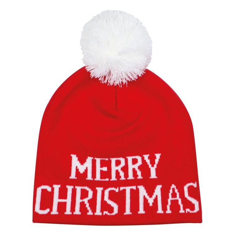 Căciulă de Crăciun Whitehorse Roșu