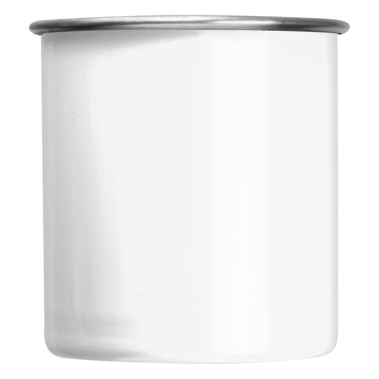 Cană din oțel Trezzo, 350 ml Alb