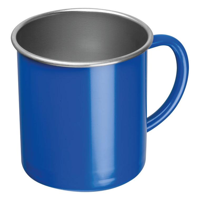 Cană din oțel Trezzo, 350 ml Albastru
