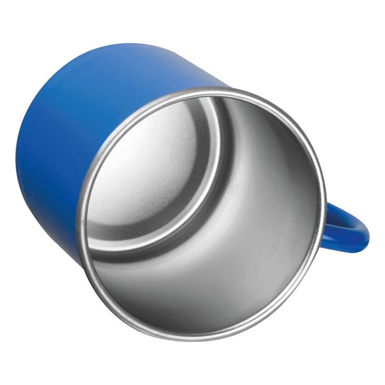 Cană din oțel Trezzo, 350 ml Albastru
