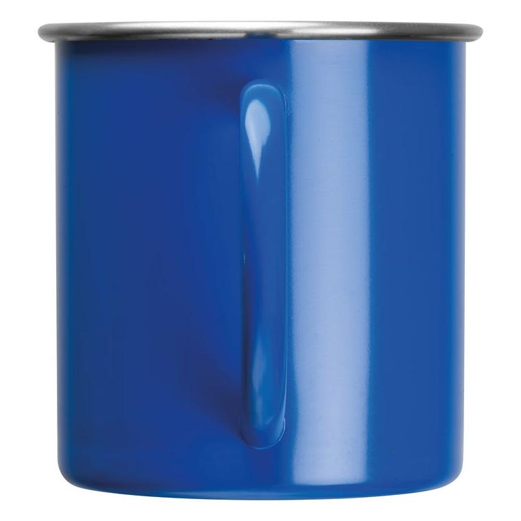 Cană din oțel Trezzo, 350 ml Albastru