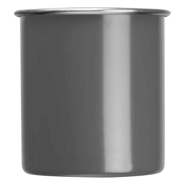 Cană din oțel Trezzo, 350 ml Gri-Argintiu