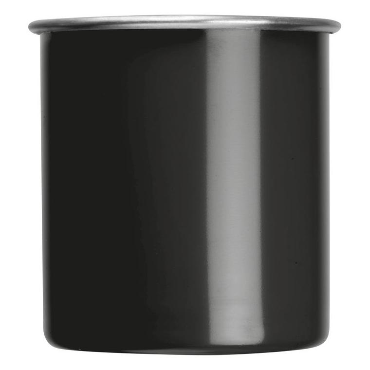 Cană din oțel Trezzo, 350 ml Negru