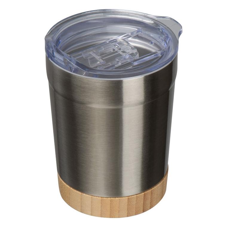 Cană din oțel inoxidabil reciclat Torino , 300 ml Gri