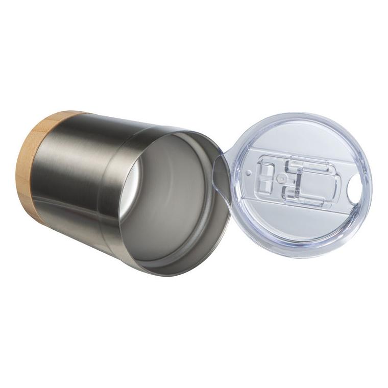 Cană din oțel inoxidabil reciclat Torino , 300 ml Gri