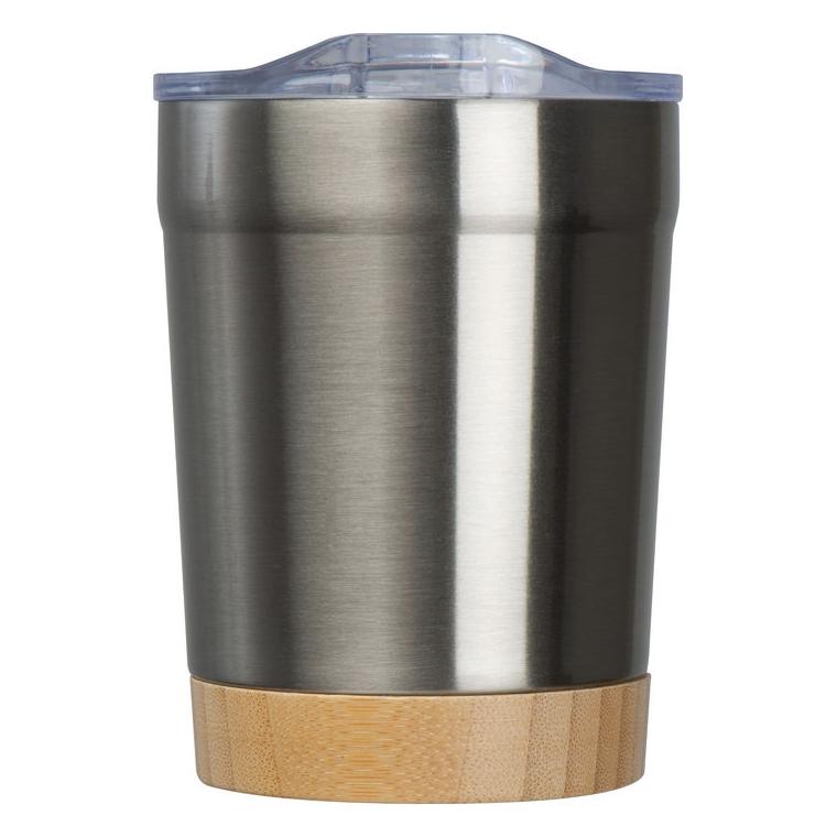 Cană din oțel inoxidabil reciclat Torino , 300 ml Gri