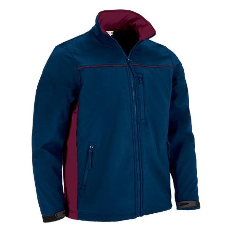 Jachetă oft-shell THUNDER Orion Navy Blue-Mahogany Garnet 3XL