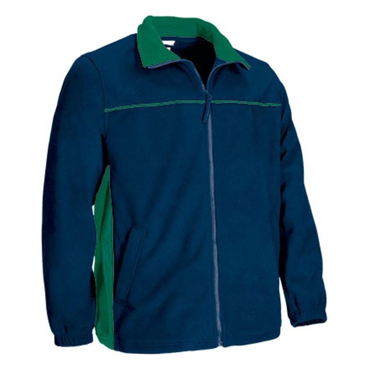 Jachetă fleece THUNDER Orion Navy Blue-Kelly Green 3XL