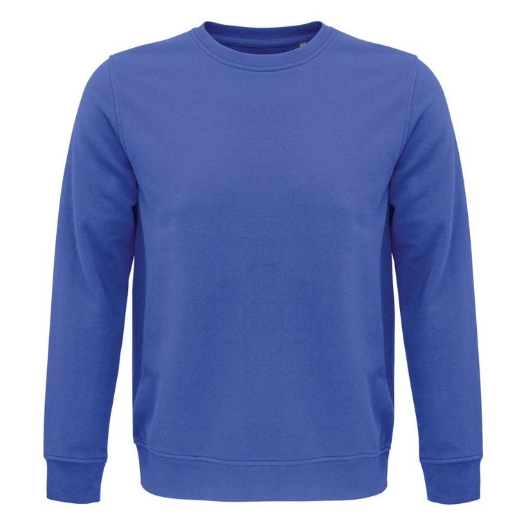 Hanorac unisex cu guler rotund Sol's Comet Albastru