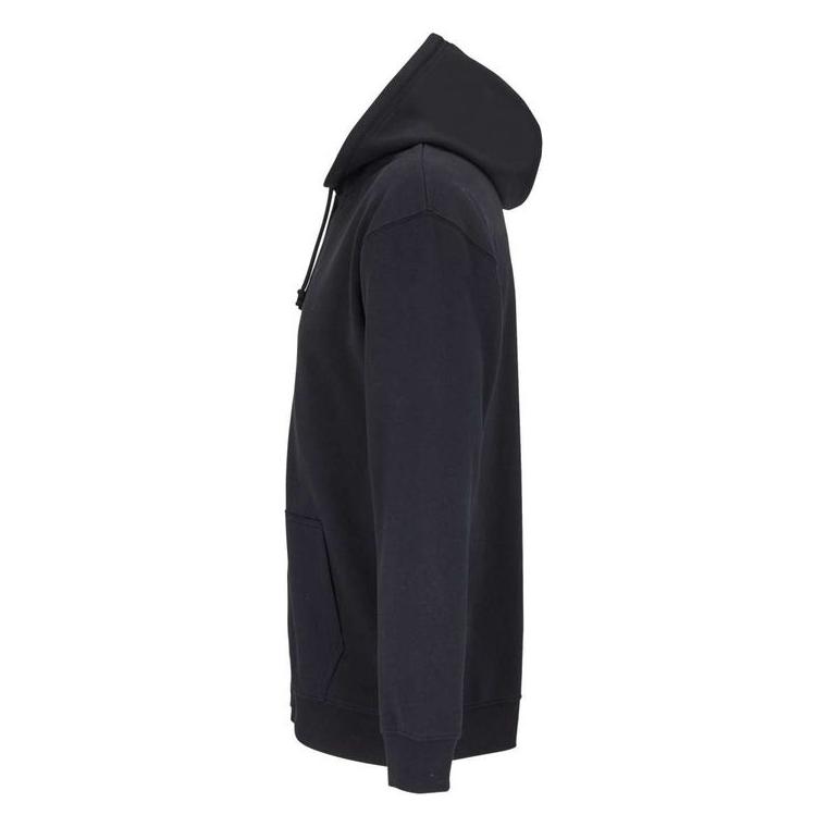 Hanorac unisex cu fermoar Sol's Carter Negru XL