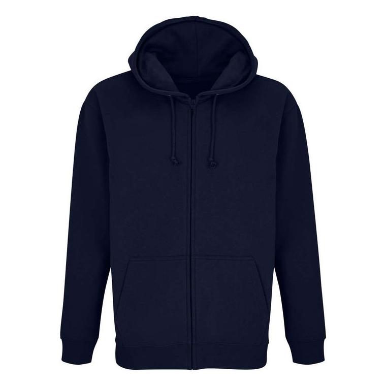 Hanorac unisex cu fermoar Sol's Carter Orion Navy Blue