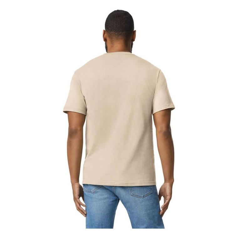 Tricou ușor din bumbac pentru adulți Beige 3XL