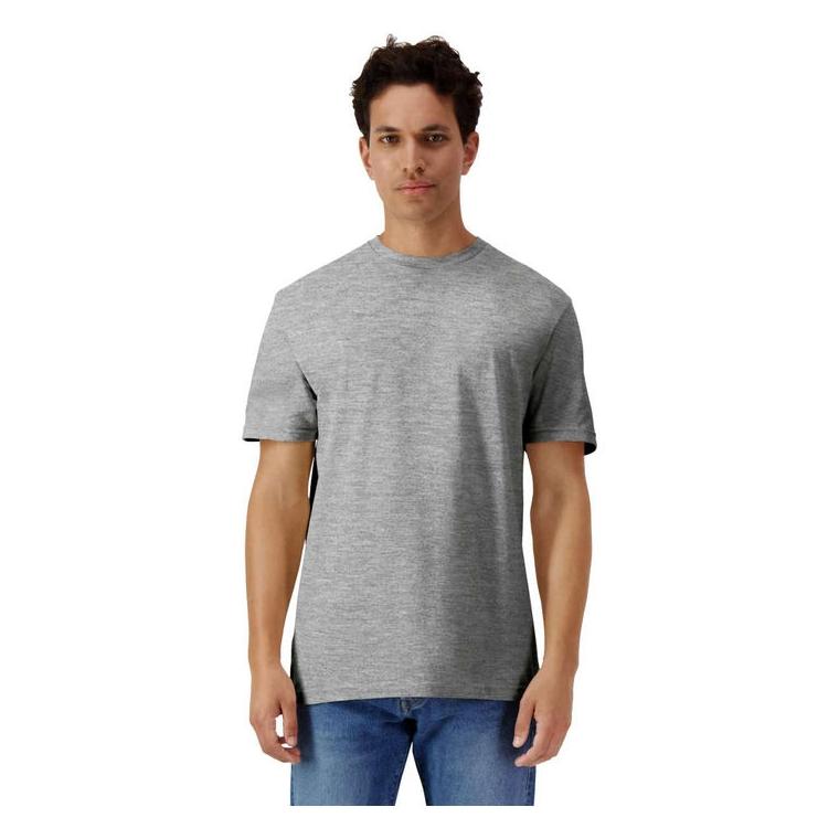 Tricou ușor din bumbac pentru adulți Gri