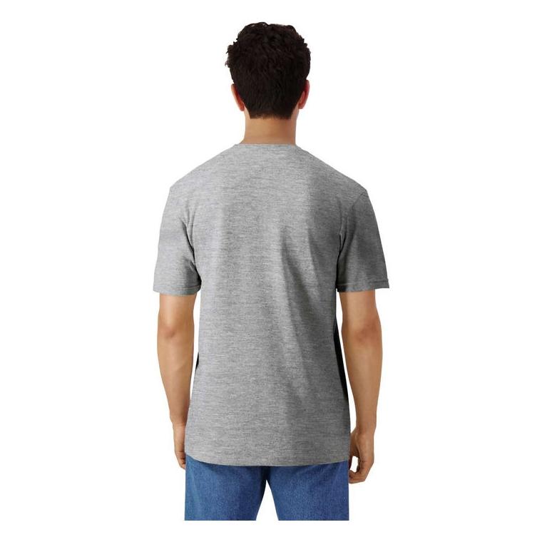 Tricou ușor din bumbac pentru adulți Gri XXL