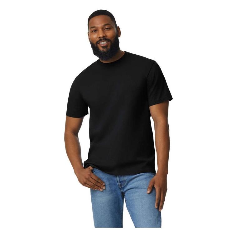 Tricou ușor din bumbac pentru adulți Negru