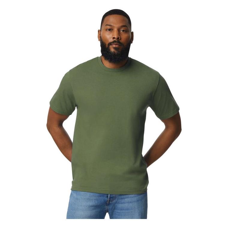 Tricou ușor din bumbac pentru adulți Verde