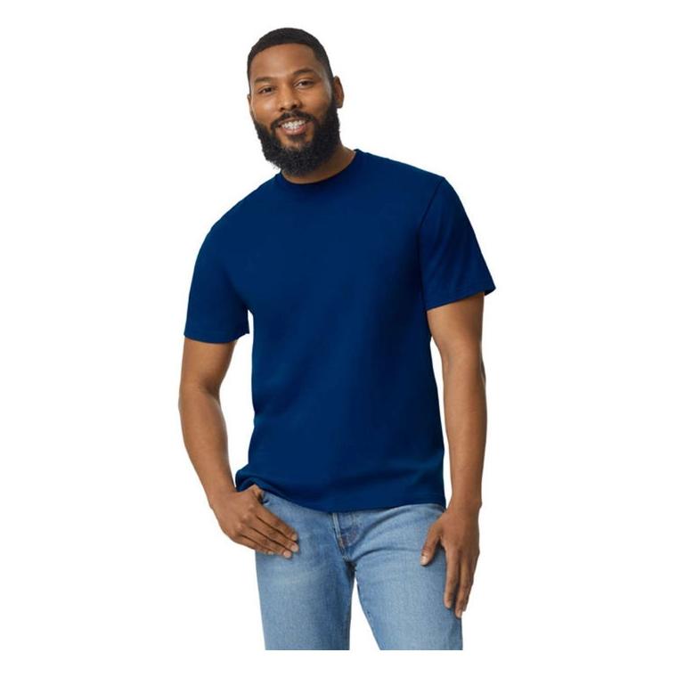 Tricou ușor din bumbac pentru adulți Navy Blue