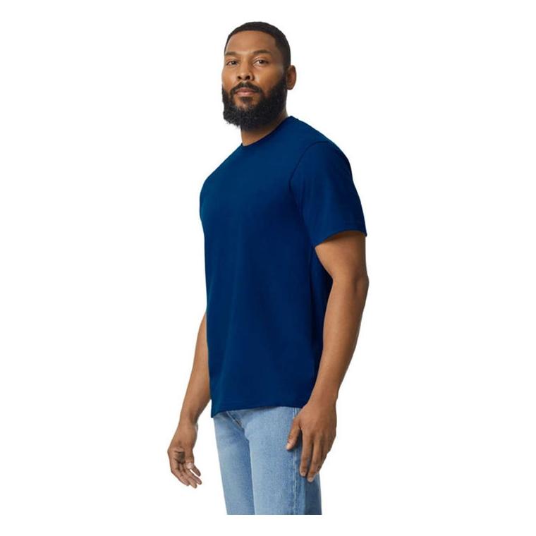 Tricou ușor din bumbac pentru adulți Navy Blue L