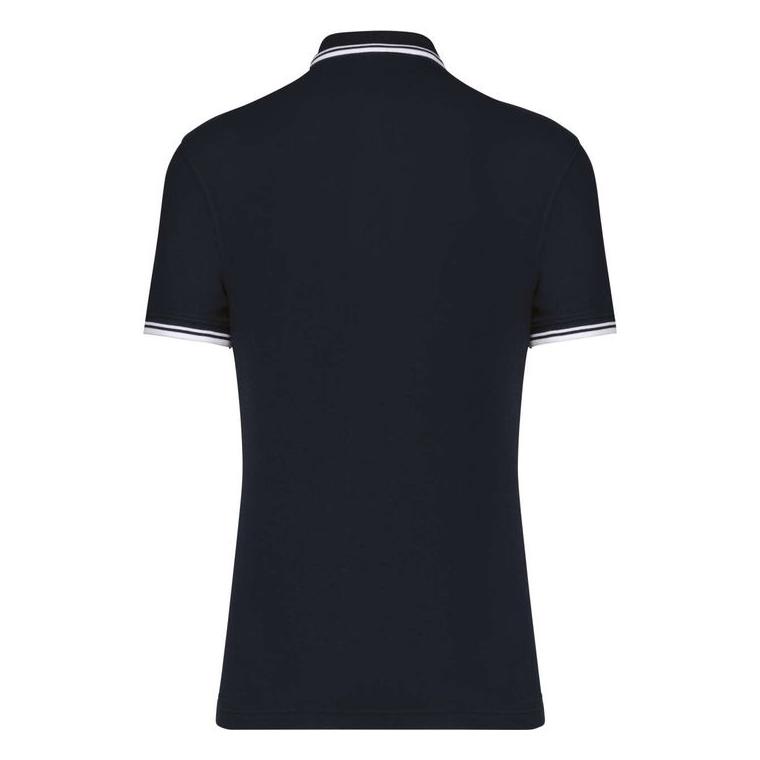 Tricou Polo cu două dungi pentru bărbați Orion Navy Blue S
