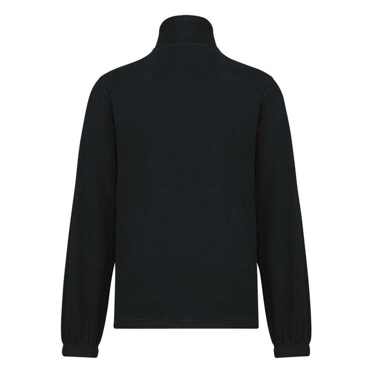 Jachetă microfleece elastică unisex Negru L