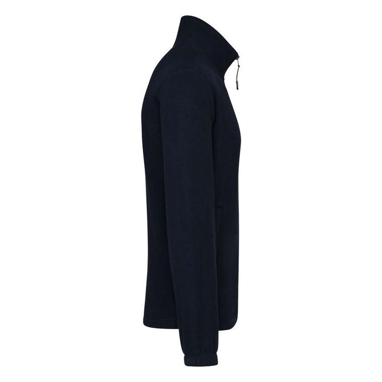 Jachetă microfleece elastică unisex Navy Blue 5XL