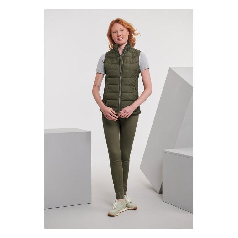 Vestă termoizolantă pentru femei Nano Dark Olive XXL
