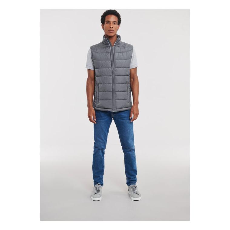 Vestă termoizolantă pentru bărbați Nano Iron Grey S