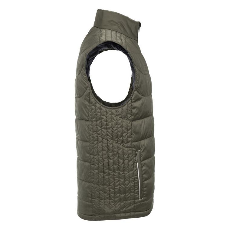 Vestă termoizolantă pentru bărbați Nano Dark Olive 4XL