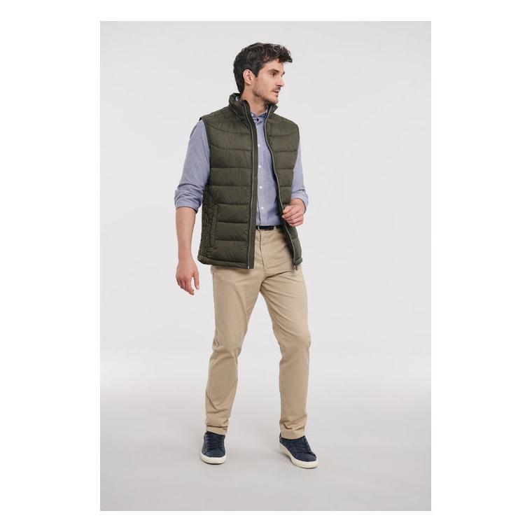 Vestă termoizolantă pentru bărbați Nano Dark Olive 4XL