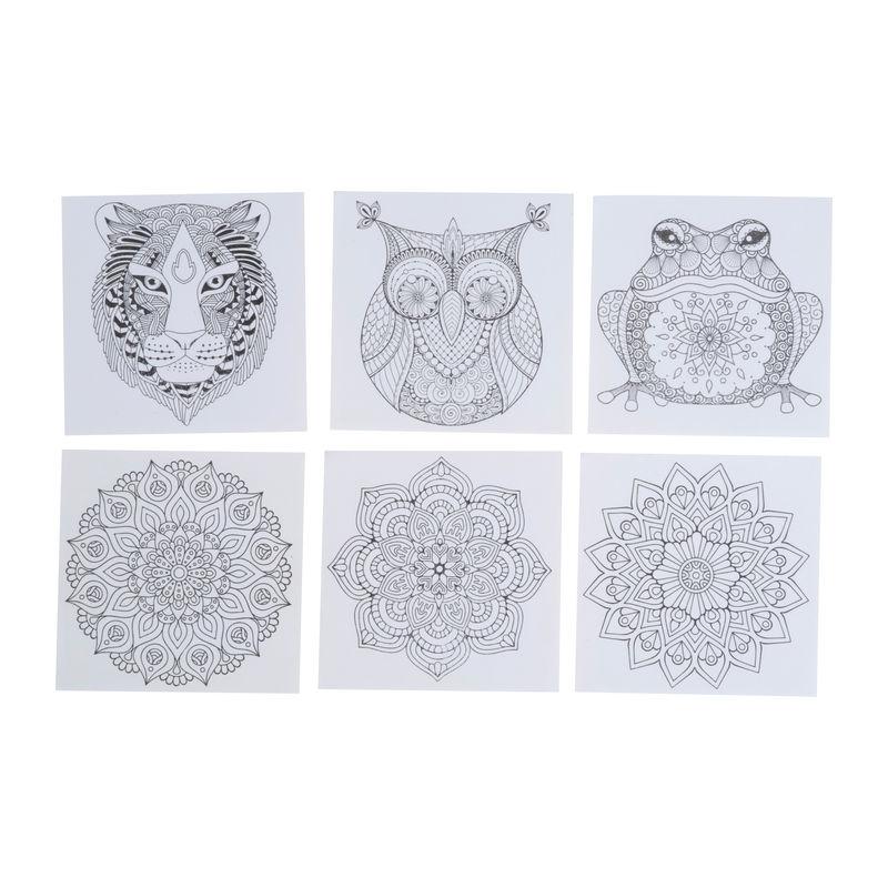 Set mandala pentru copii Ohio Negru