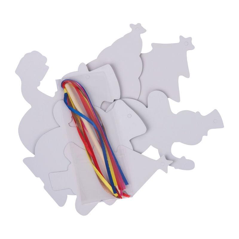Pandantiv de Crăciun cu suprafață de zgâriat Polul Nord Negru