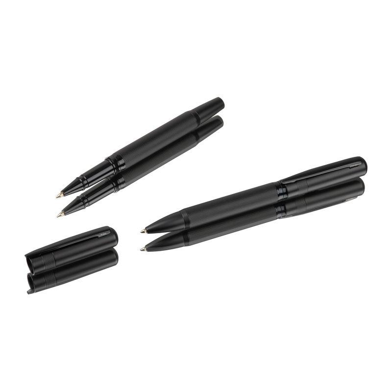 Set de scris elegant Santa Rosa Negru