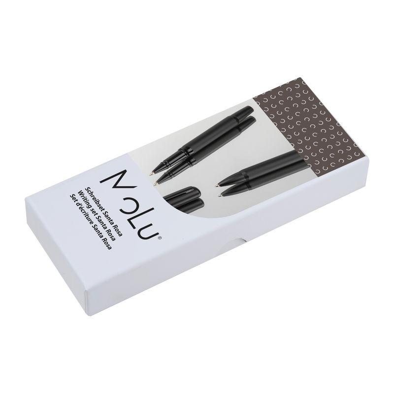 Set de scris elegant Santa Rosa Negru