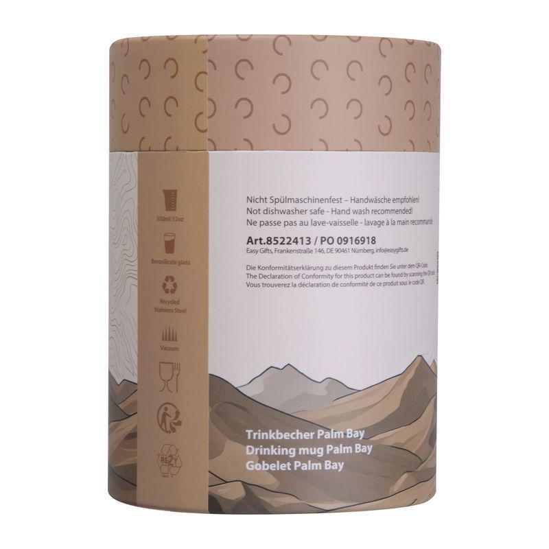 Pahar termos Palm Bay 350 ml Beige
