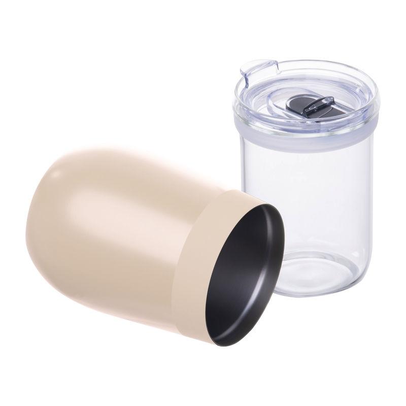 Pahar termos Palm Bay 350 ml Beige