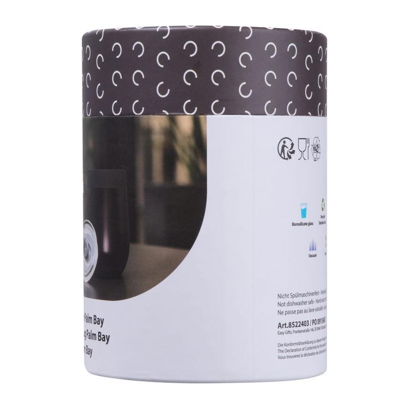 Pahar termos Palm Bay 350 ml Negru