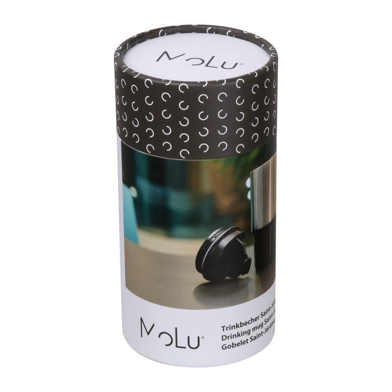 Pahar MoLu din oțel inoxidabil Saint-Jérôme Negru