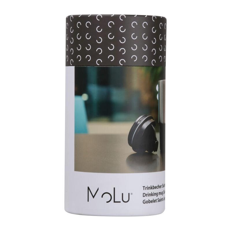 Pahar MoLu din oțel inoxidabil Saint-Jérôme Negru