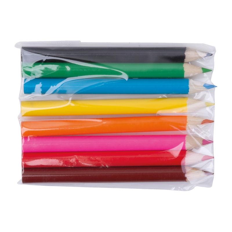 Penar cu creioane colorate Carlton Alb