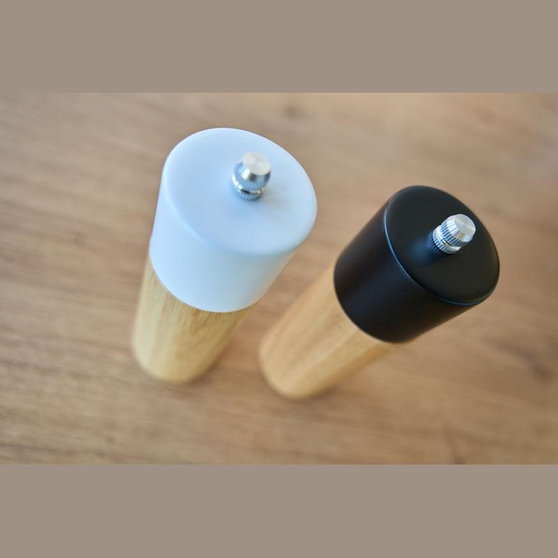Set răzătoare și râșnițe pentru sare și piper Dakar Beige
