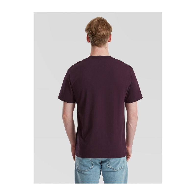 Tricou Pure Cotton Dark Plum XXL