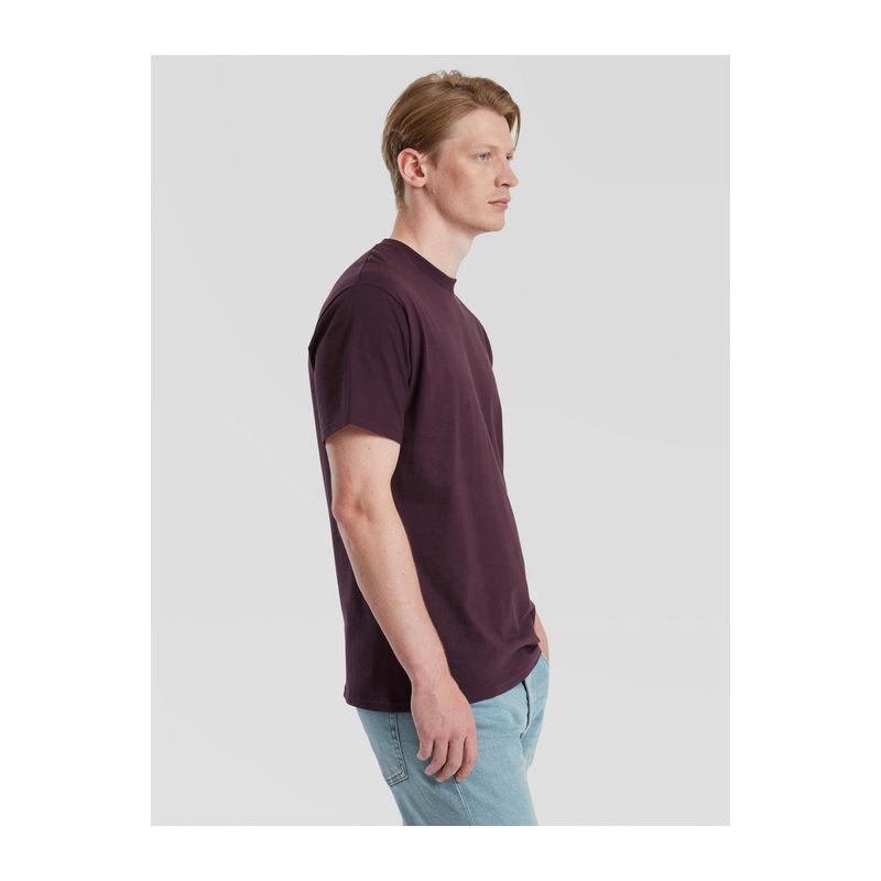 Tricou Pure Cotton Dark Plum 3XL