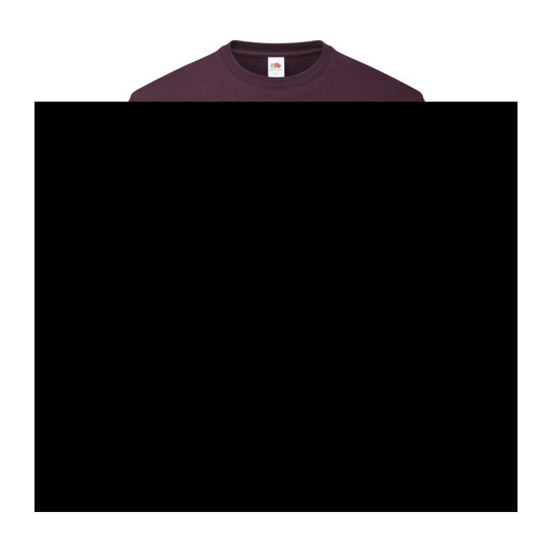 Tricou Pure Cotton Dark Plum 3XL