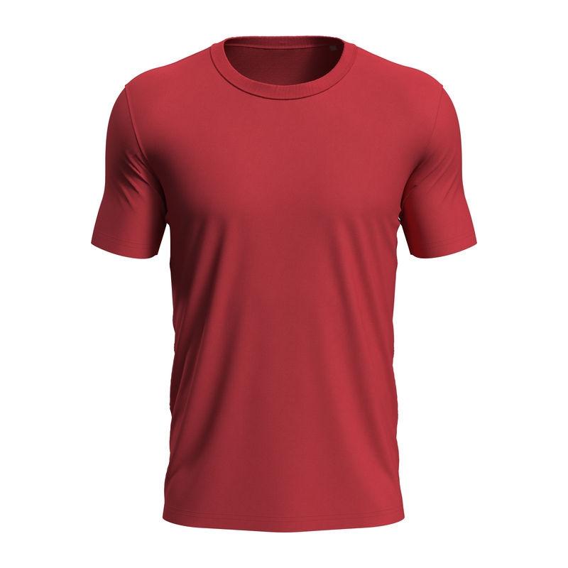 Tricou Unisex Morgan cu guler la baza gâtului Rosu L