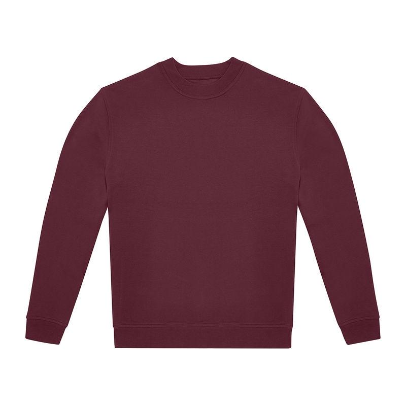 Bluză Crew Neck B&C ID.332 Bordeaux XXL