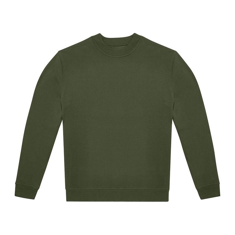 Bluză Crew Neck B&C ID.332 Verde XXL